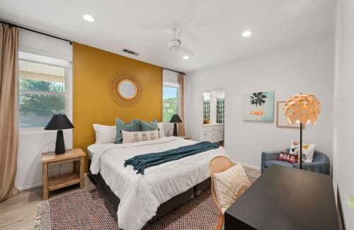Indio Casa | Casa Desert Muse with Heated Pool Spa Firepit Mini Golf and Games