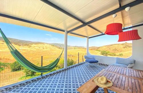 Mertola Casa | Casa dos chocalhos-Piscina-Perto Praia Fluvial-Vista incrível e sossego