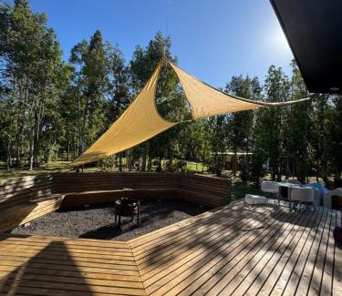 Puerto Octay Casa | Casa en el bosque-tinaja