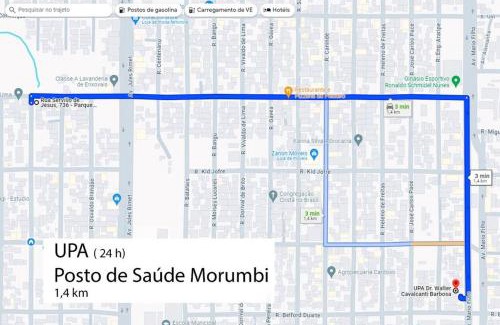 Foz do Iguacu Casa | Casa Jardim Soledade - Morumbi- 8 pessoas com churasqueira