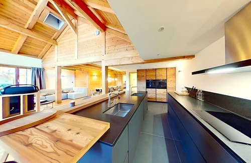 Les Claux Chalet De Esquí | Casa-Le Cherk Chalet 300m2 jacuzzi sauna Vars