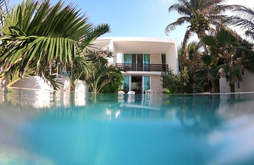 Chelem Casa | Casa Luna frente al mar. Bienvenida familia a disfrutar de una playa hermos