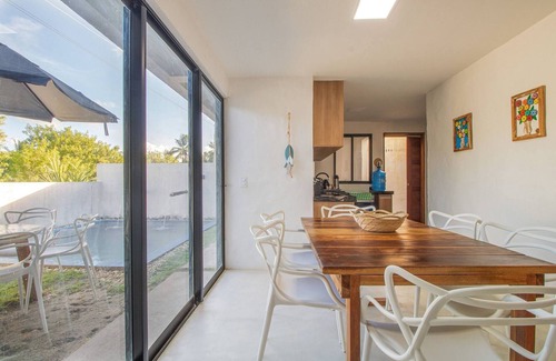 Tatuamunha Chalet De Esquí | Casa Milagres 03 suites a 300m de la playa