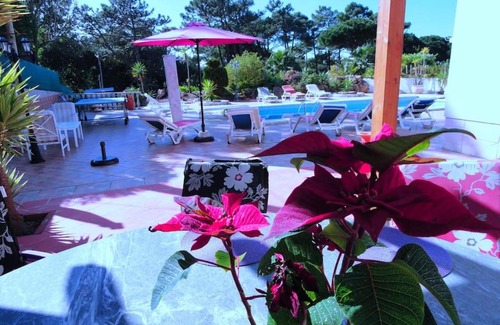 Praia das Macas Casa | Casa Piscina Aquecida para 10 adultos Zona Sintra, junto praia