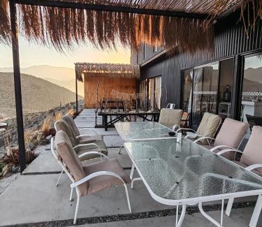 El Molle Casa | Casa Puclaro, terraza panorámica Valle del Elqui