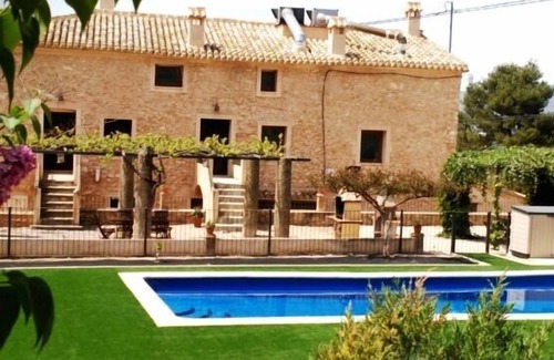 Banyeres de Mariola Cabaña | Finca reformada, Casa rural 2, con piscina, barbacoa, parking, apta minusválidos