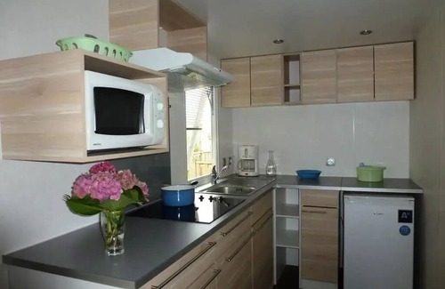 Sainte-Catherine-de-Fierbois Casa | Castel Camping Parc de Fierbois ***** - Mobile home - 2 bedrooms - 1 bathroom - Classic 4 people