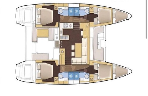 Nidri Alquiler De Eote | Catamaran mia