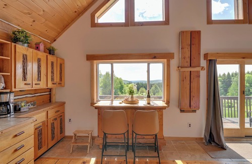 Hobart Cabina | Scenic Catskills Cabin Rental w/ Hot Tub & Views!