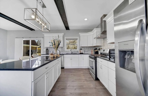 Cedar Lake Casa | Cedar Lake A-Frame near Lighthouse and Public Beach