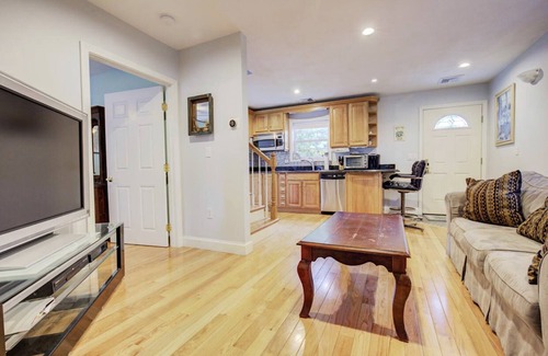 Moultonborough Casa | Center Harbor Lake Winnipesaukee Waterfront Guesthouse with dock and beach