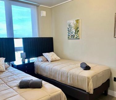 Los Angeles Apartamento | Central depto 2 dormitorios en distrito Icono