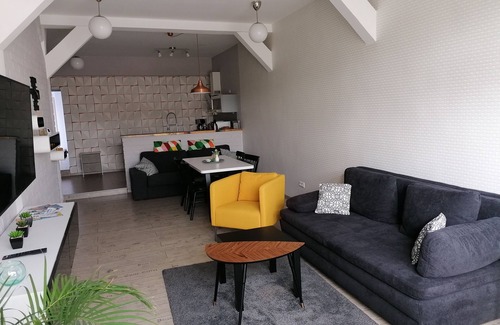Ueckermuende Apartamento | Central Loft Apartment