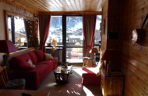Val-d'Isere Apartamento | Centre VAL D'isere: 2 Pieces +coin Cabine Balcons Belle vue