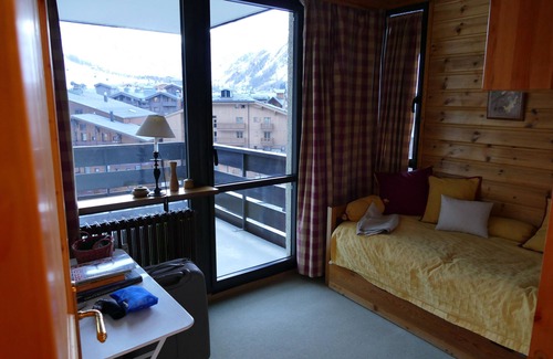 Val-d'Isere Apartamento | Centre VAL D'isere: 2 Pieces +coin Cabine Balcons Belle vue
