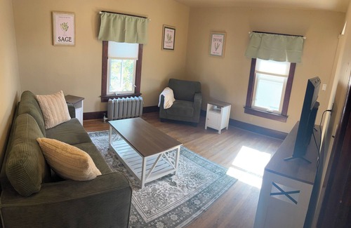 Camrose Casa | Century home suite located above a 5 star restaurant, In the heart of downtown!