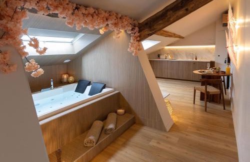 Jacquard - Prefecture Apartamento | CEVA Suite Sakura - Jacuzzi & Cinéma Centre ville