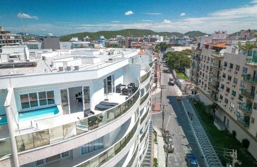 Algodoal Apartamento | Cf04 Praia do Forte!Cobertura frente mar c/piscina