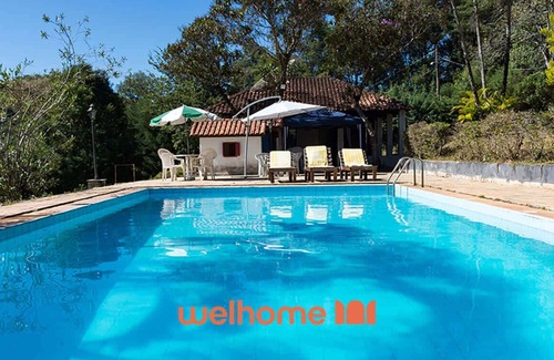 Monte Siao Casa | Chacara em Monte Sião com Piscina e Lazer Completo