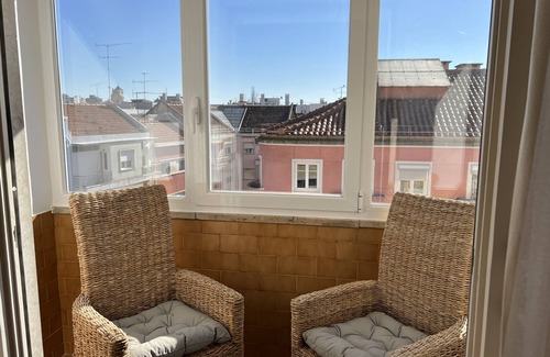 Areeiro Apartamento | Chairming 2 cama plana en el centro de Lisboa