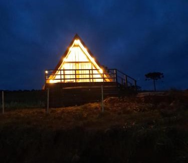 Bom Jardim da Serra Cabina | Chalé A-Frame da Fazenda