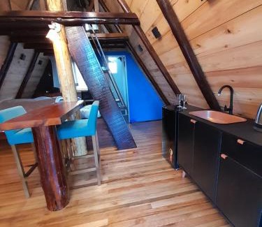 Bom Jardim da Serra Cabina | Chalé A-Frame da Fazenda