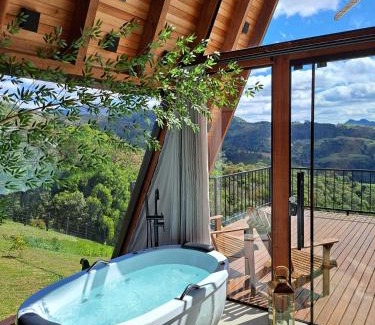 Alfredo Wagner Chalet De Esquí | Chalé Capim Santo