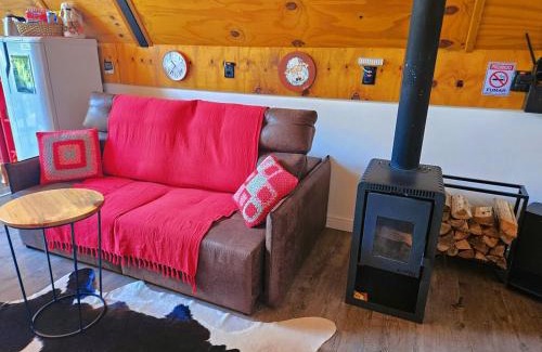 Campo Alegre Chalet De Esquí | Chalé com hidro e lareira l Chalé Vermelho