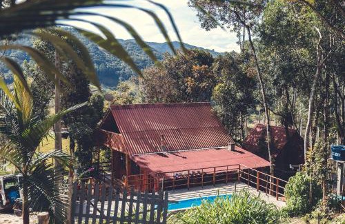 Aguas Mornas Chalet De Esquí | Chalé incrível c/piscina, Águas Mornas - SC