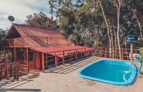 Aguas Mornas Chalet De Esquí | Chalé incrível c/piscina, Águas Mornas - SC