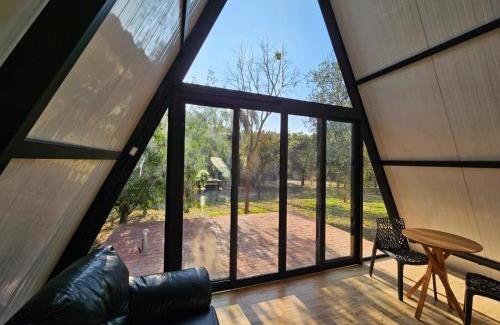 Itirapina Cabina | Chalé na Pousada Hortelã-Pimenta