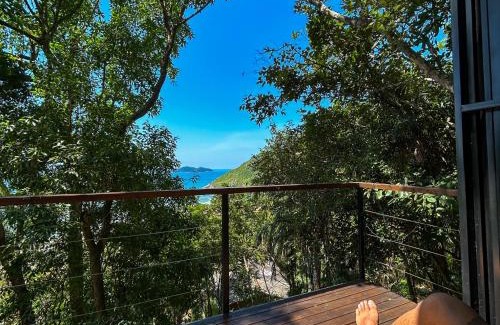 Rio das Pacas Chalet De Esquí | Chalé Sattva - Vista Mar - Florianópolis - SC - Brasil