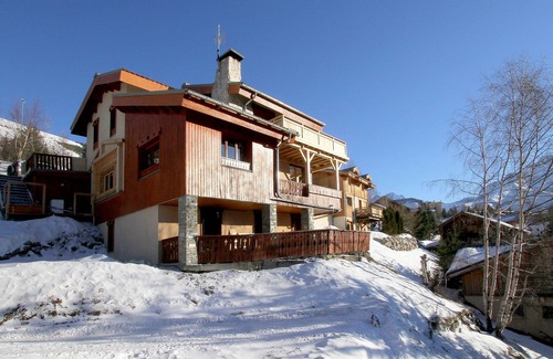 Mont-de-Lans Chalet De Esquí | Chalet 12 personas, hermosa vista, spa al aire libre, cerca de las pistas