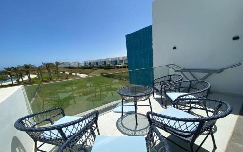 Ad-Dab'ah Apartamento | Chalet 3BR on Sea View - Fouka Bay St5-ch48-01