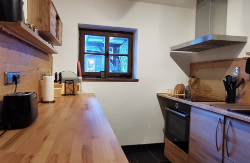 Albeck Apartamento | Chalet Alpl: cozy vacation apartment in the ski area with sauna, whirlpool tub & fireplace