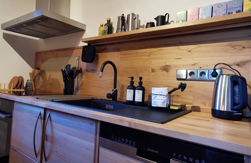 Albeck Apartamento | Chalet Alpl: cozy vacation apartment in the ski area with sauna, whirlpool tub & fireplace