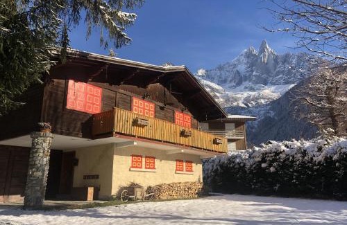 Les Praz-de-Chamonix Chalet De Esquí | Chalet Baraka Vue MontBlanc