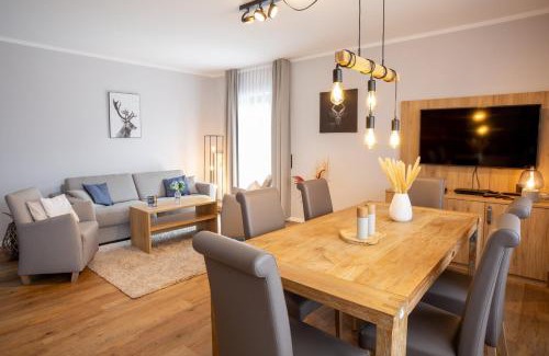 Hohegeiß Apartamento | Chalet Bergzeit Family Wellness Suite