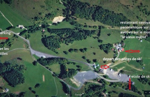 Bogeve Apartamento | Chalet arándanos apartamento en rez de la estación de jardín los Brasses 1200m