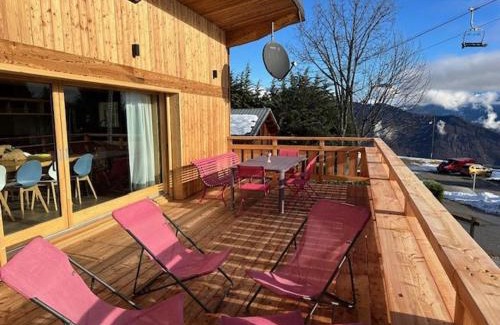 La Lechere Chalet De Esquí | Chalet chaleureux avec vue sur les montagnes de La Léchère