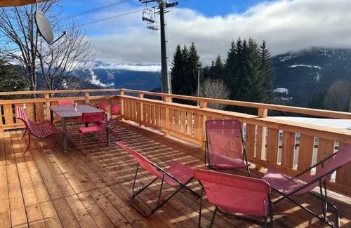 La Lechere Chalet De Esquí | Chalet chaleureux avec vue sur les montagnes de La Léchère
