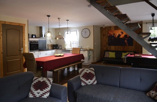 Wildenstein Chalet De Esquí | Chalet Clairlune 4**** in the Vosges mountains with Sauna, Billiards, Fireplace