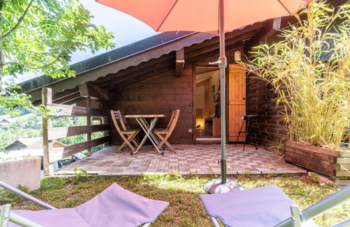 Les Clefs Apartamento | Lachat-Apartamento-Lujoso-Baño privado con bañera-Vista a la Montana