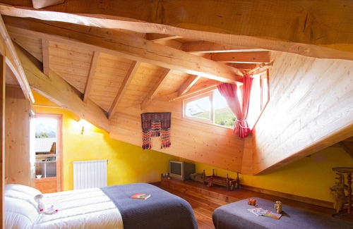Mont-de-Lans Chalet De Esquí | Chalet en Pierres et Bois, Jacuzzi