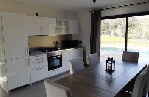 Saint-Hilaire-d'Estissac Casa | Chalet 8 personas campo en Périgord Piscina