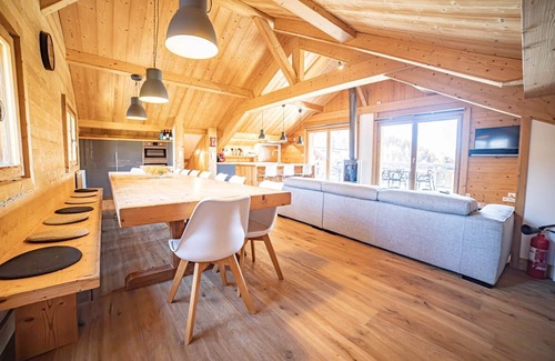 Montgenevre Chalet De Esquí | Chalet 22 pers. ski in / out. Ideal ubicacion. Grandes terrazas soleadas.