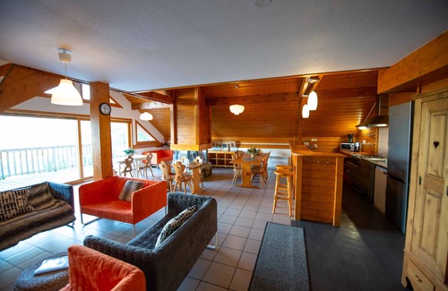 Oz Chalet De Esquí | Chalet de la estación de Oz Alpe d'Huez, pie de pistas, wifi, vista despejada