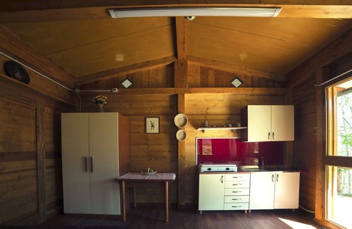 Rogliano Chalet De Esquí | Chalet en el bosque de 16 m2 + servicios, inmerso en el verde de la finca Bocchineri.