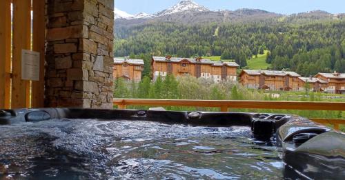 Val Cenis Apartamento | Chalet L'arcelle, Spa privée