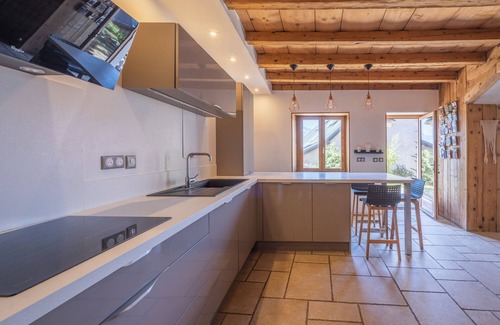 Huez-en-Oisans Chalet De Esquí | Chalet l'Oisans Bleu Huez Village at the foot of the slopes